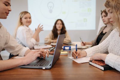 IT professionals at work